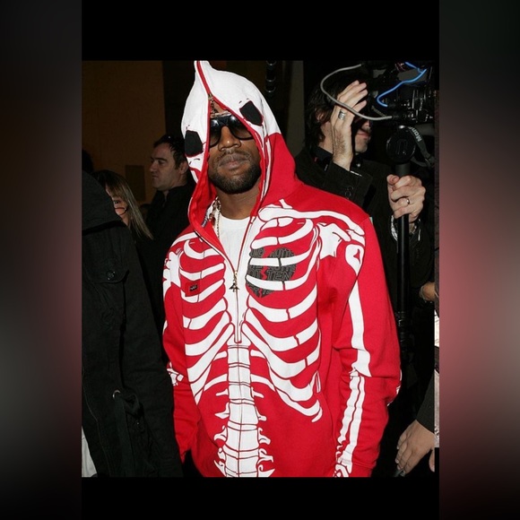 LRG Lifted Research Group Dead Skeleton Serious Hoodie Jacket